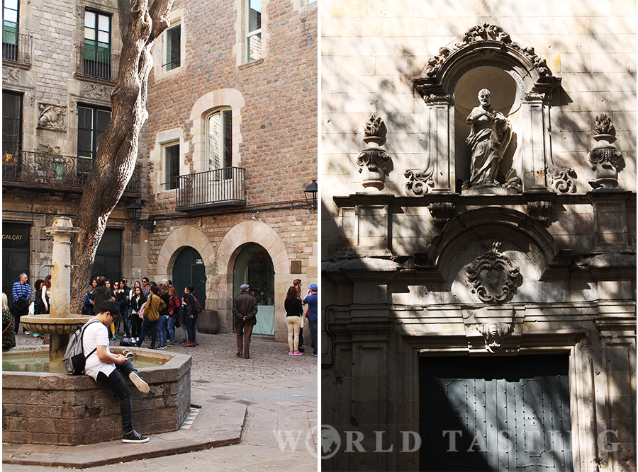 Exploring the Gothic Quarter in Barcelona with Free Walking Tours Barcelona - Church of St. Felip Neri