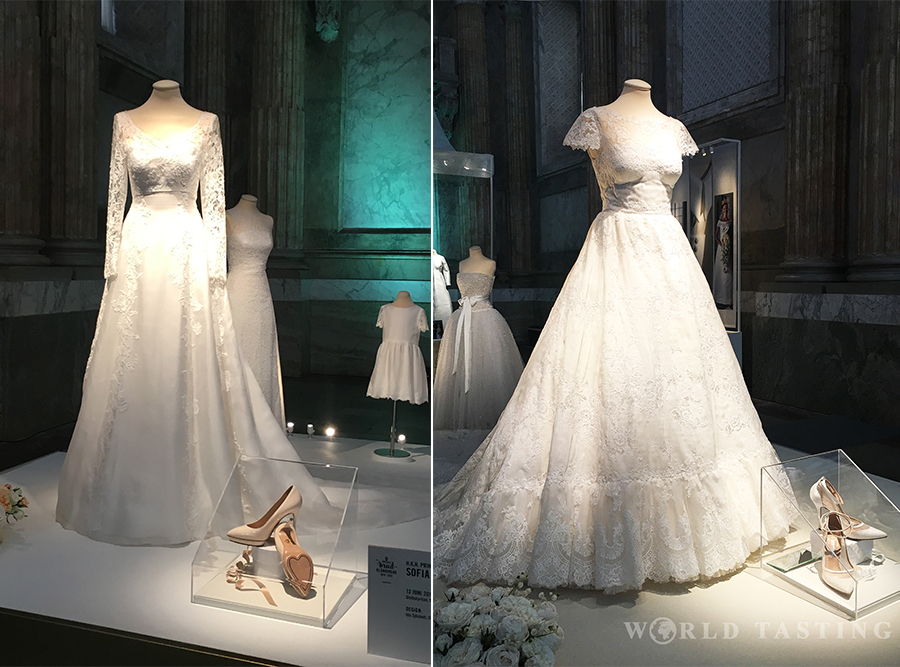 royal wedding dresses exhibition (kungliga brudklänningar) at the Royal Palace of Stockholm